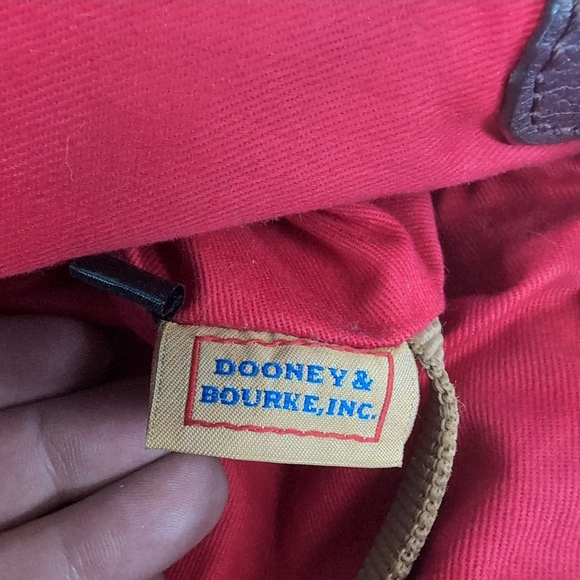 Dooney And Bourke Florentine Deep Purple Large Shoulder Bag - Picture 11 of 11